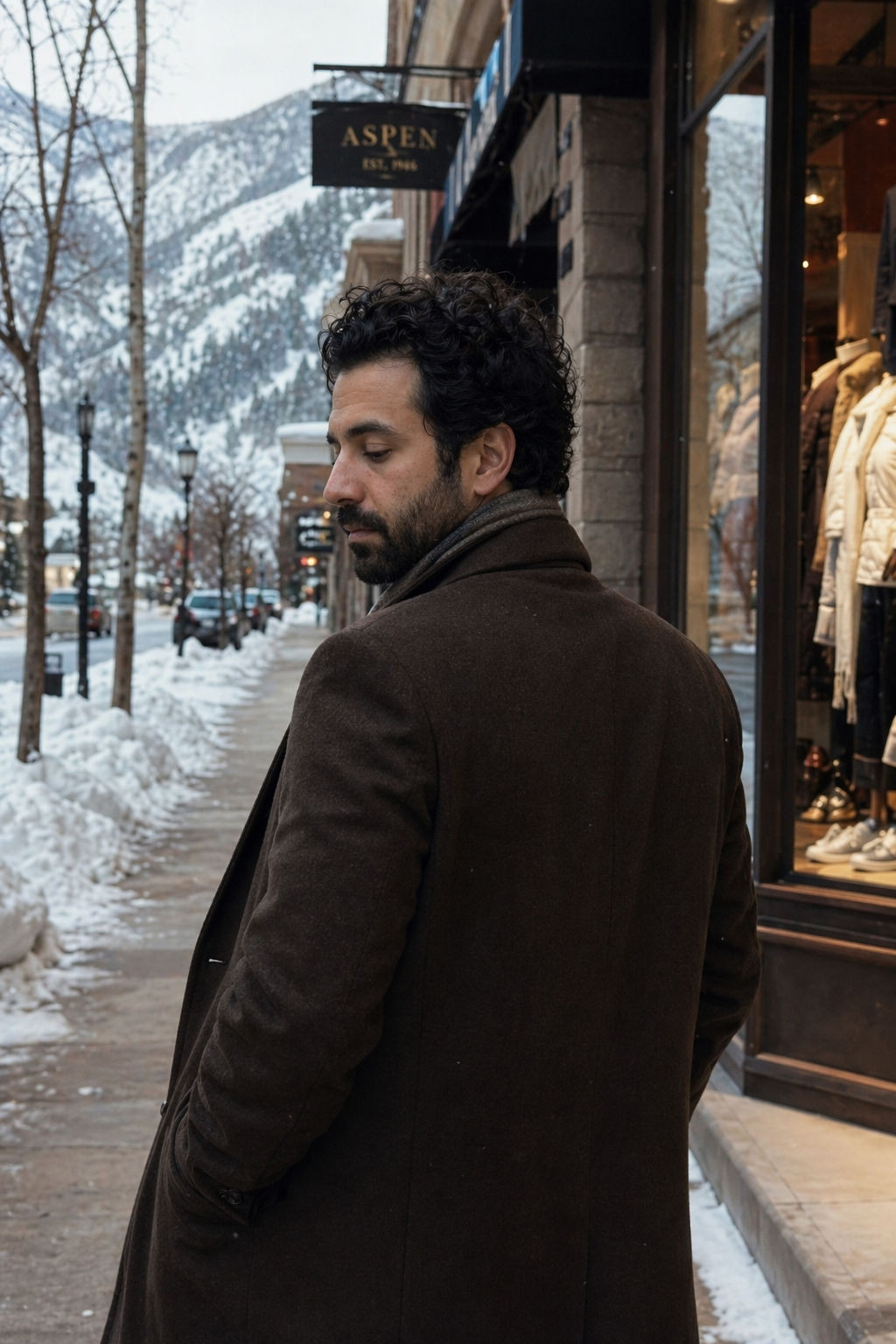 Aspen — Chalet fireplace