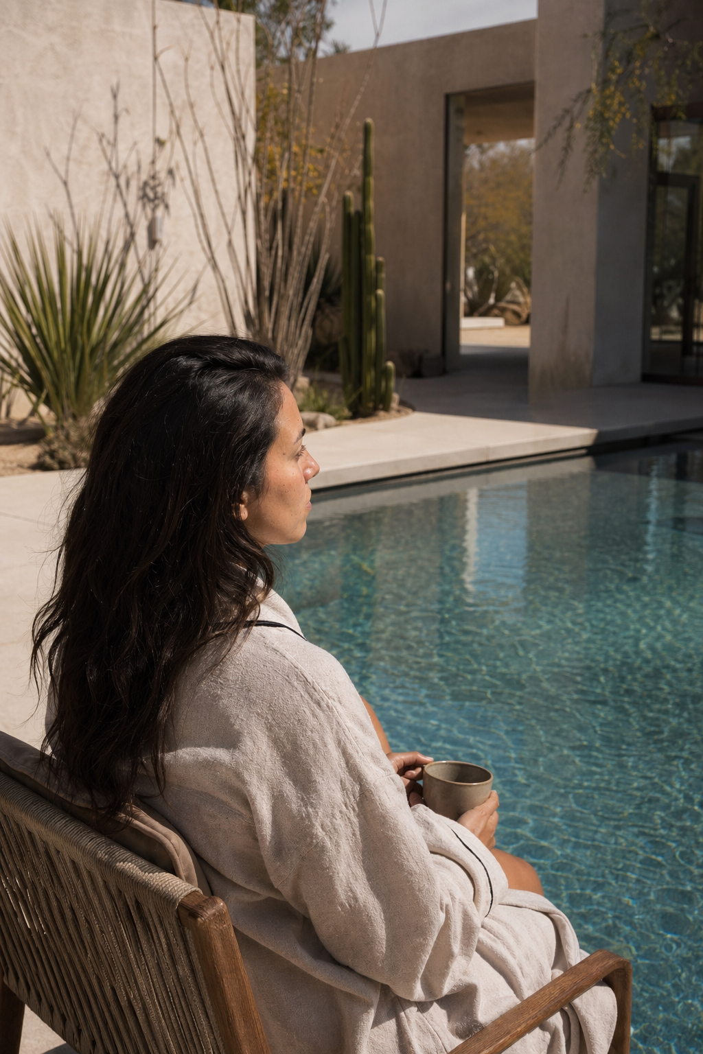 Coachella — Pool recovery