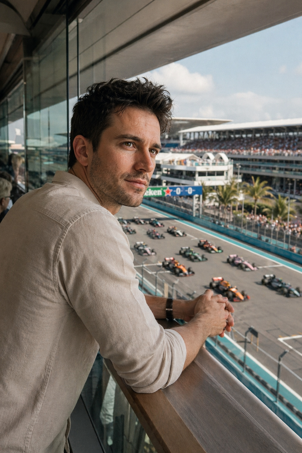 F1 Miami — Terrace over the track