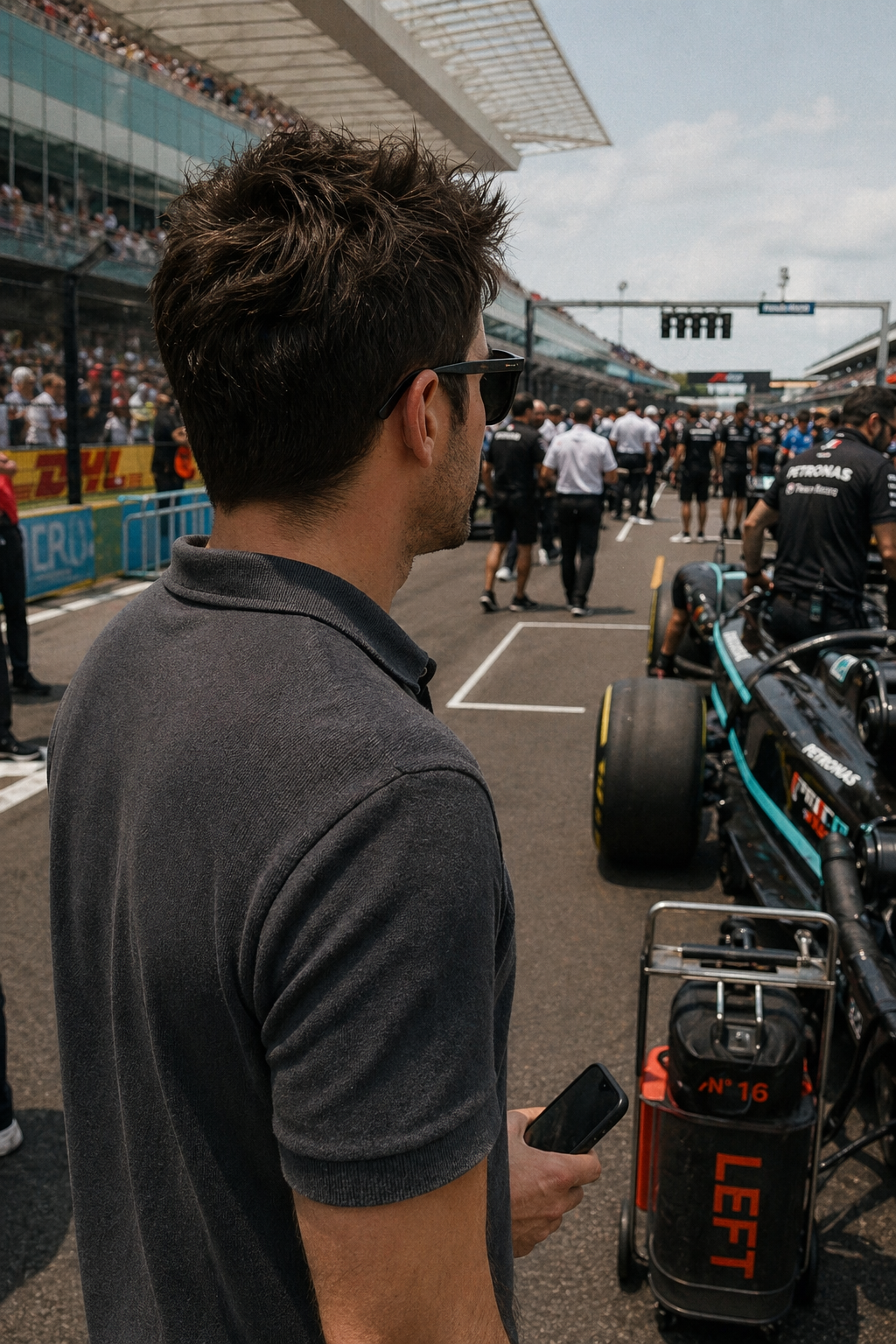 F1 Miami — Grid before start