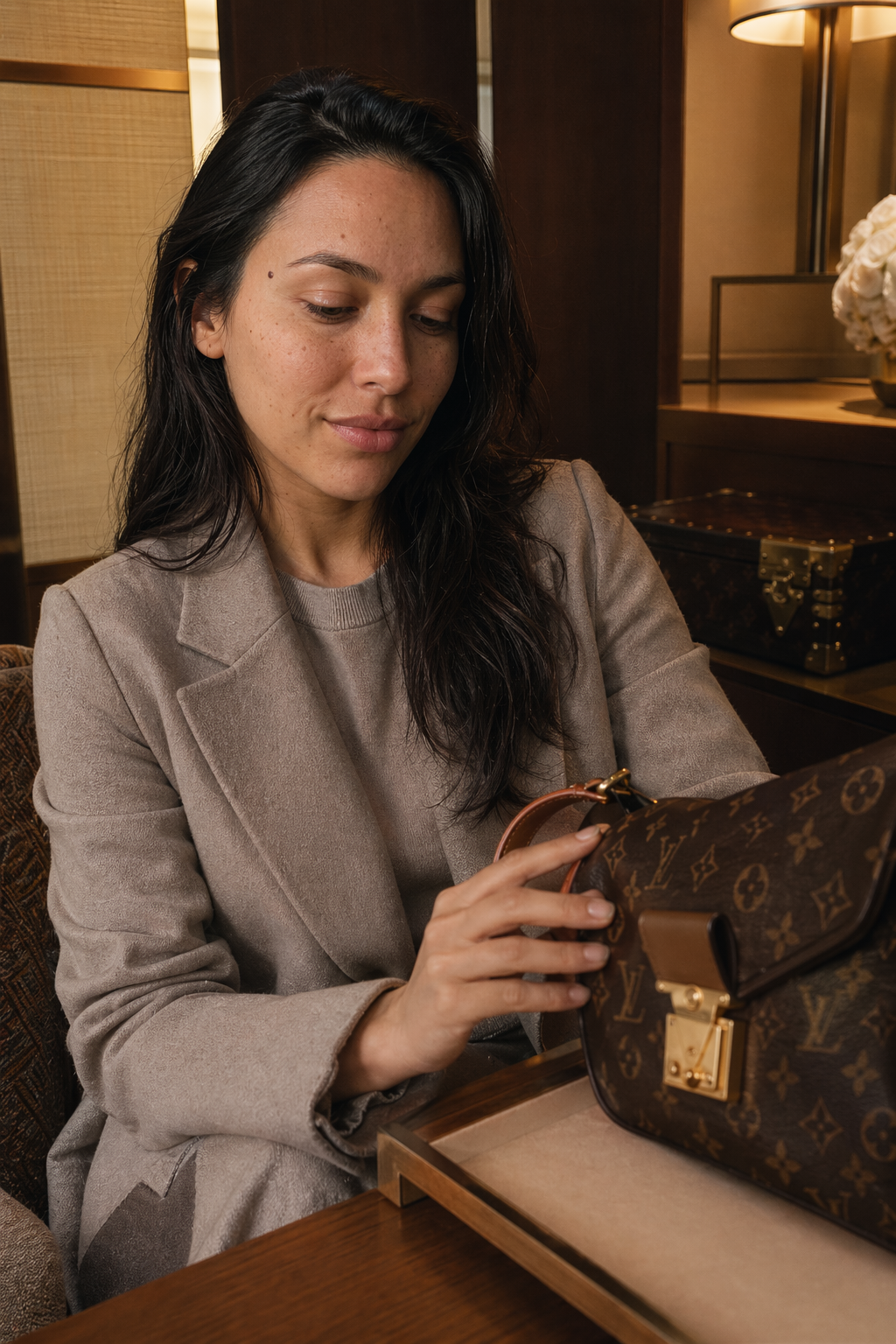 Louis Vuitton — Hotbag close-up