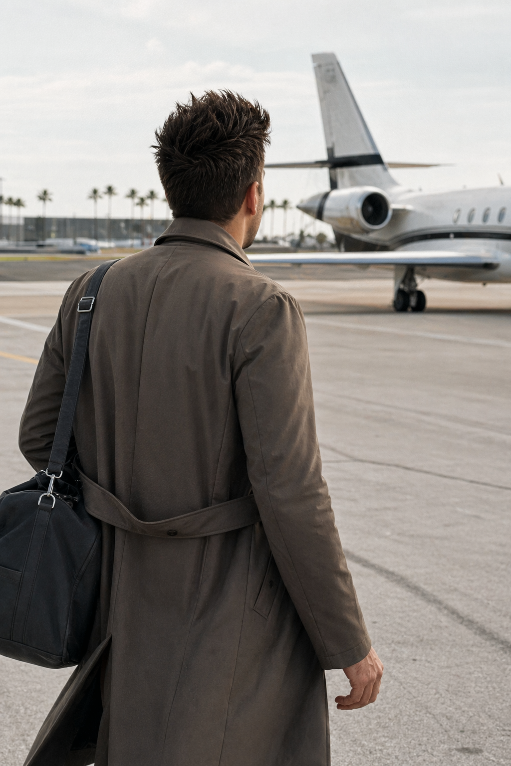 Private Jet — Flying over Alps