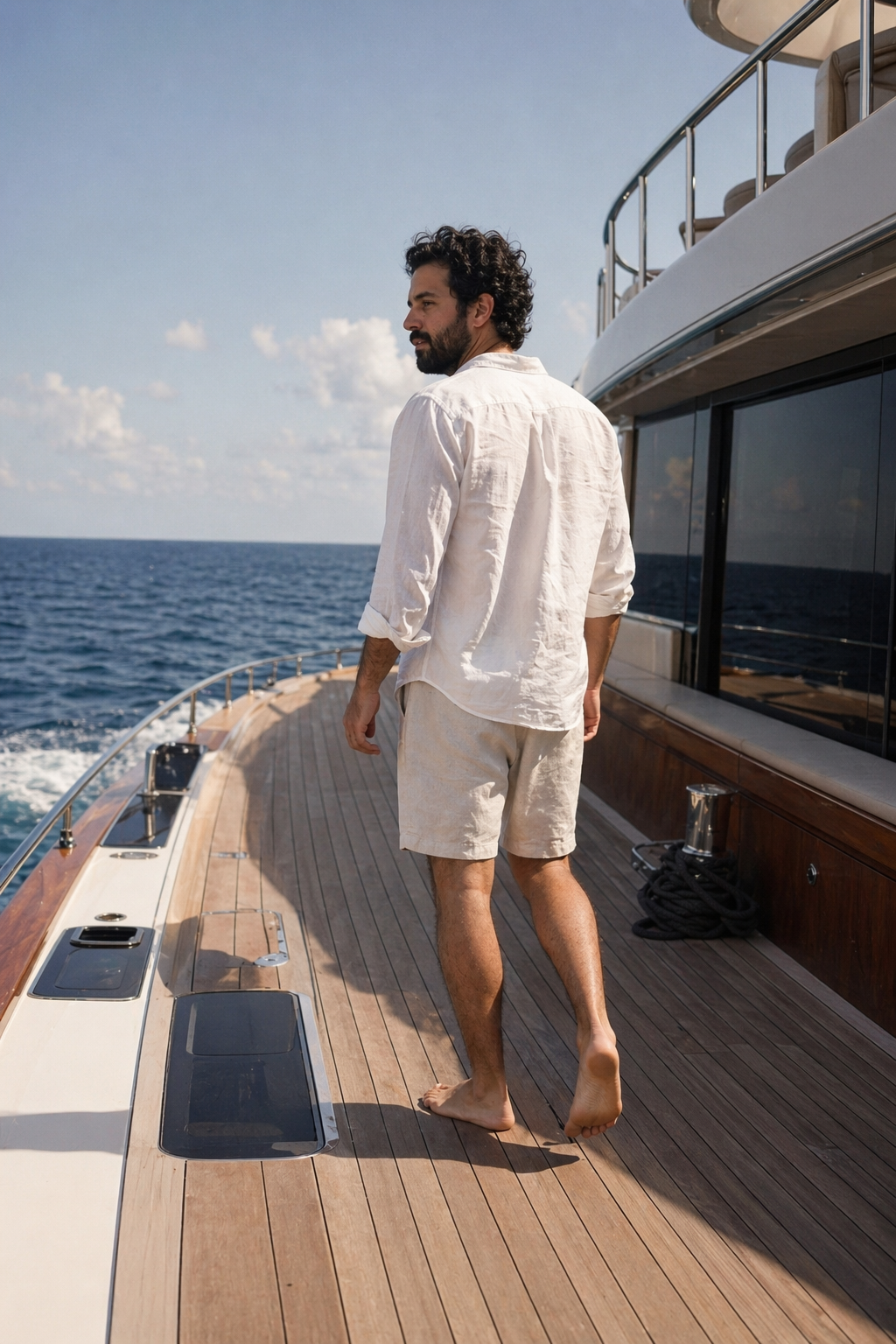 Yacht Weekend — Swim platform dive